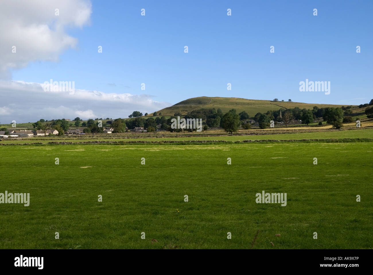 Chelmorton in Derbyshire Peak District Stockfoto