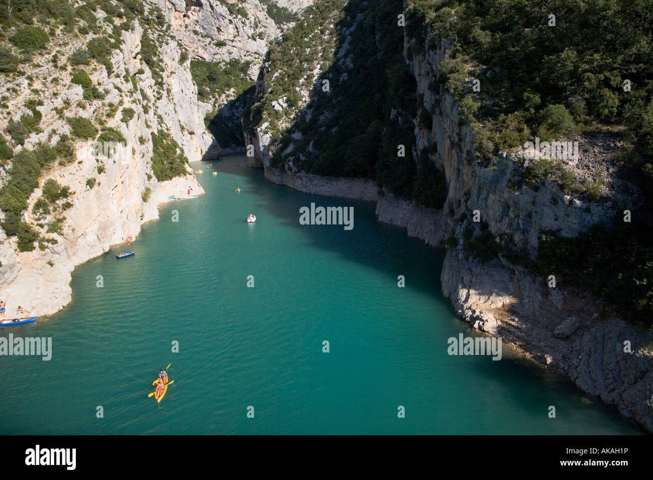 Lac de Sainte Croix Provence Frankreich Stockfoto