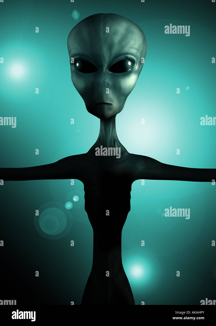 Alien Stockfoto