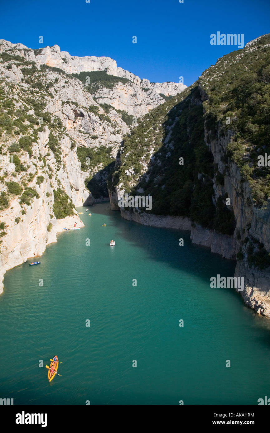 Lac de Sainte Croix Provence Frankreich Stockfoto