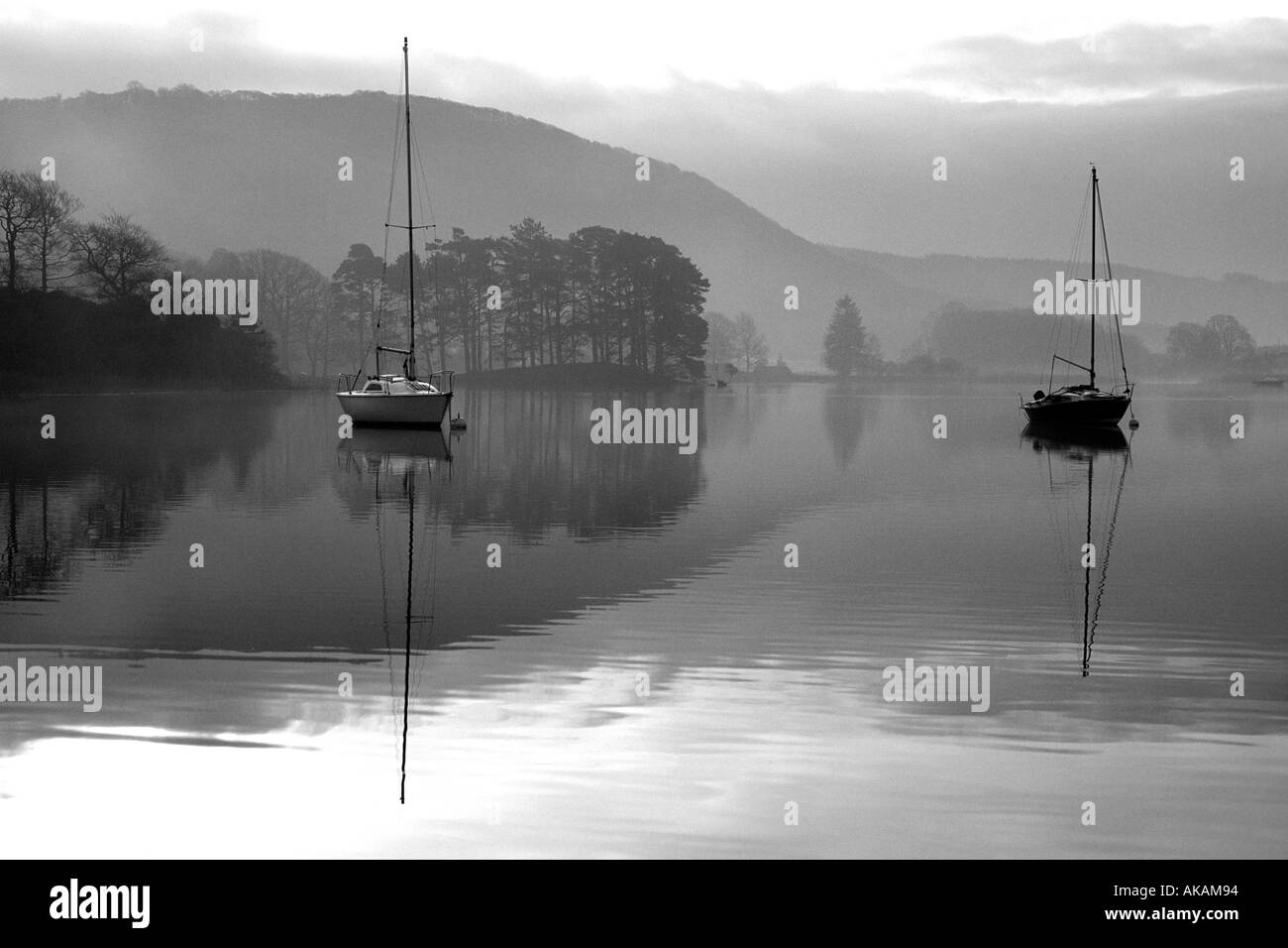 Coniston Water Stockfoto