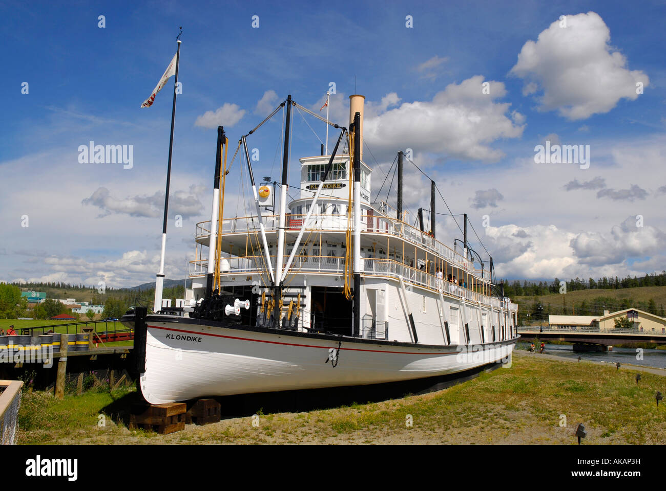 S S Klondike National Historic Site Yukon River Raddampfer Schiff