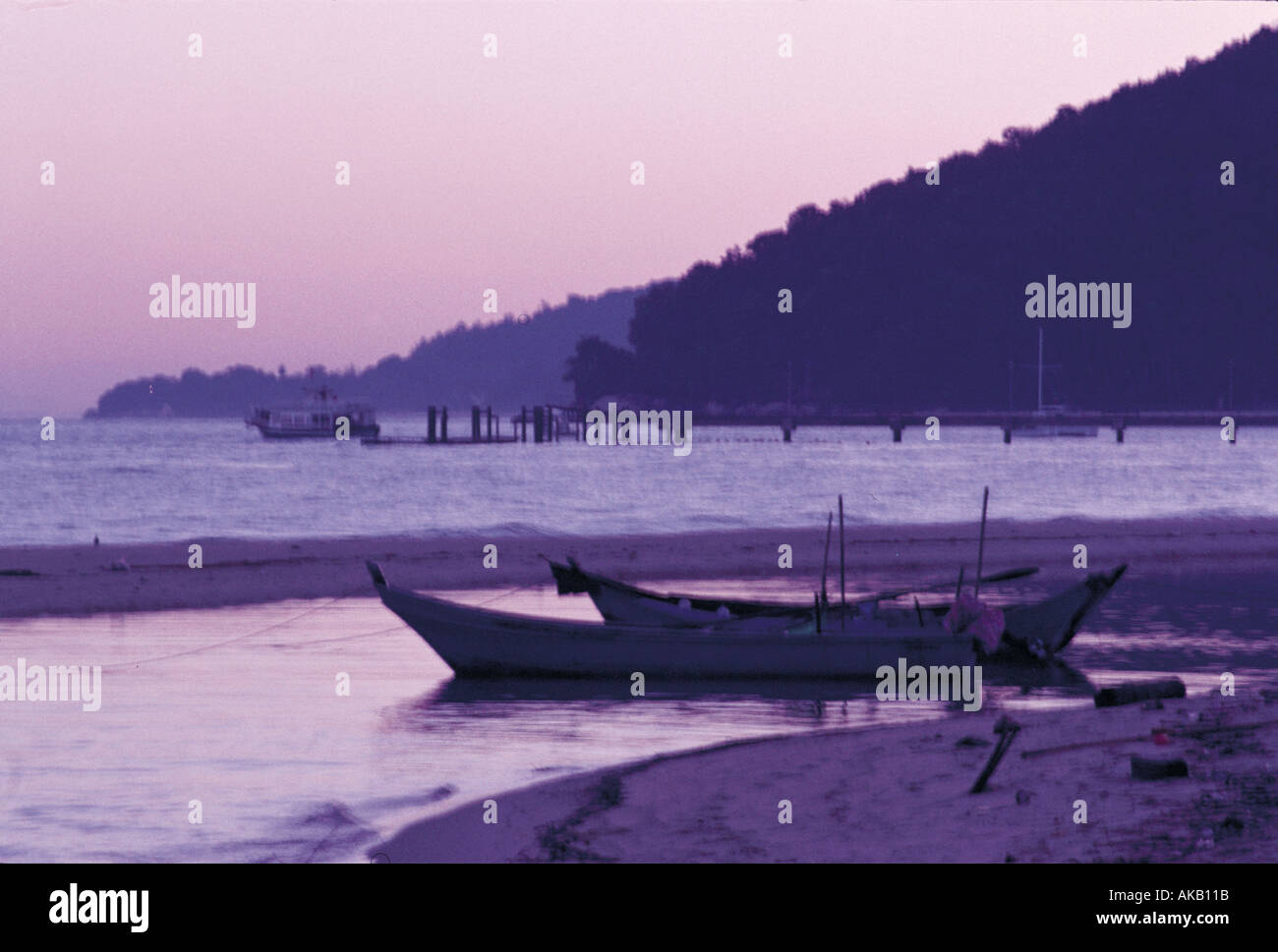 Teluk Bahang, Penang, Stockfoto