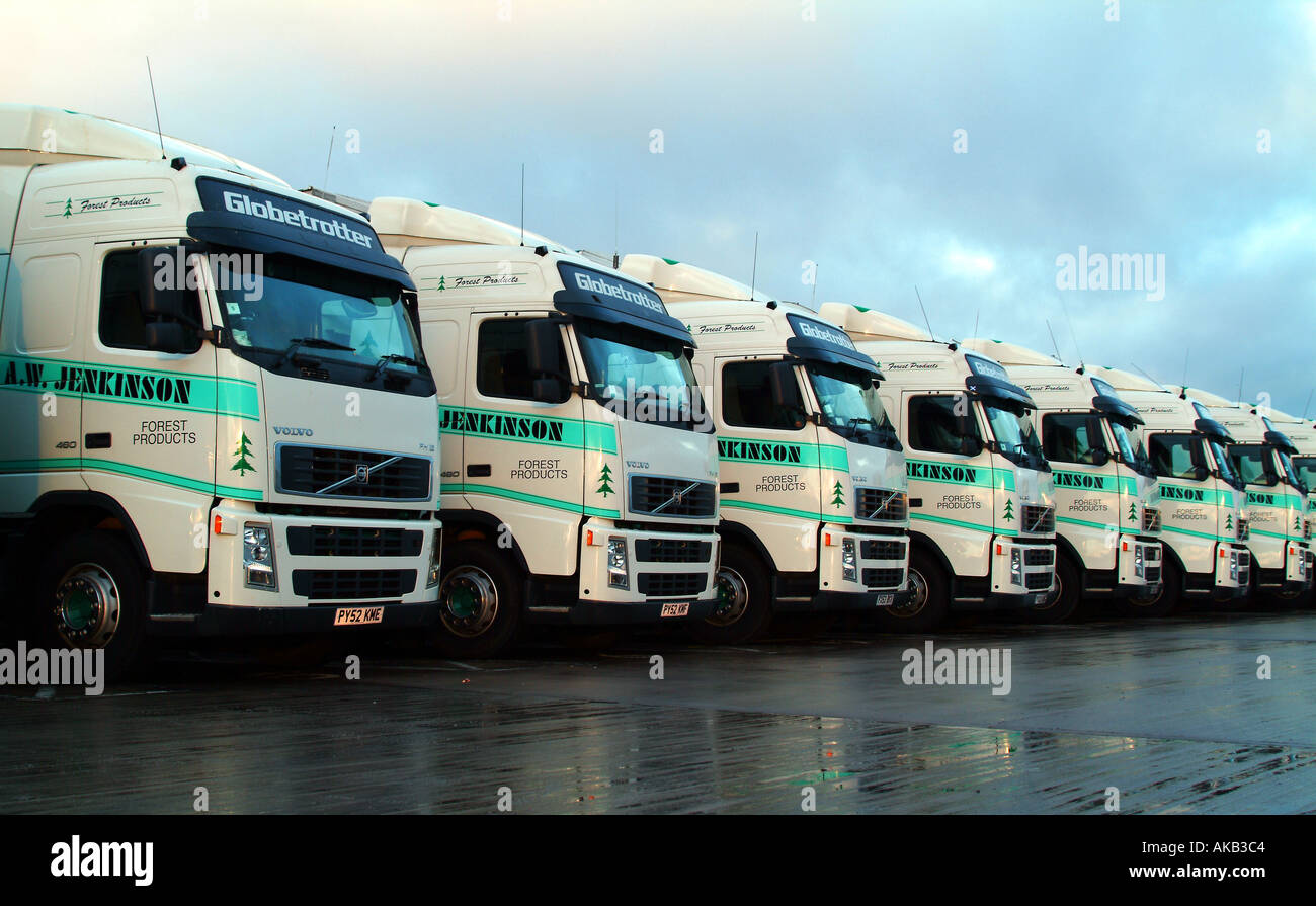 VOLVO TRUCKS Stockfoto