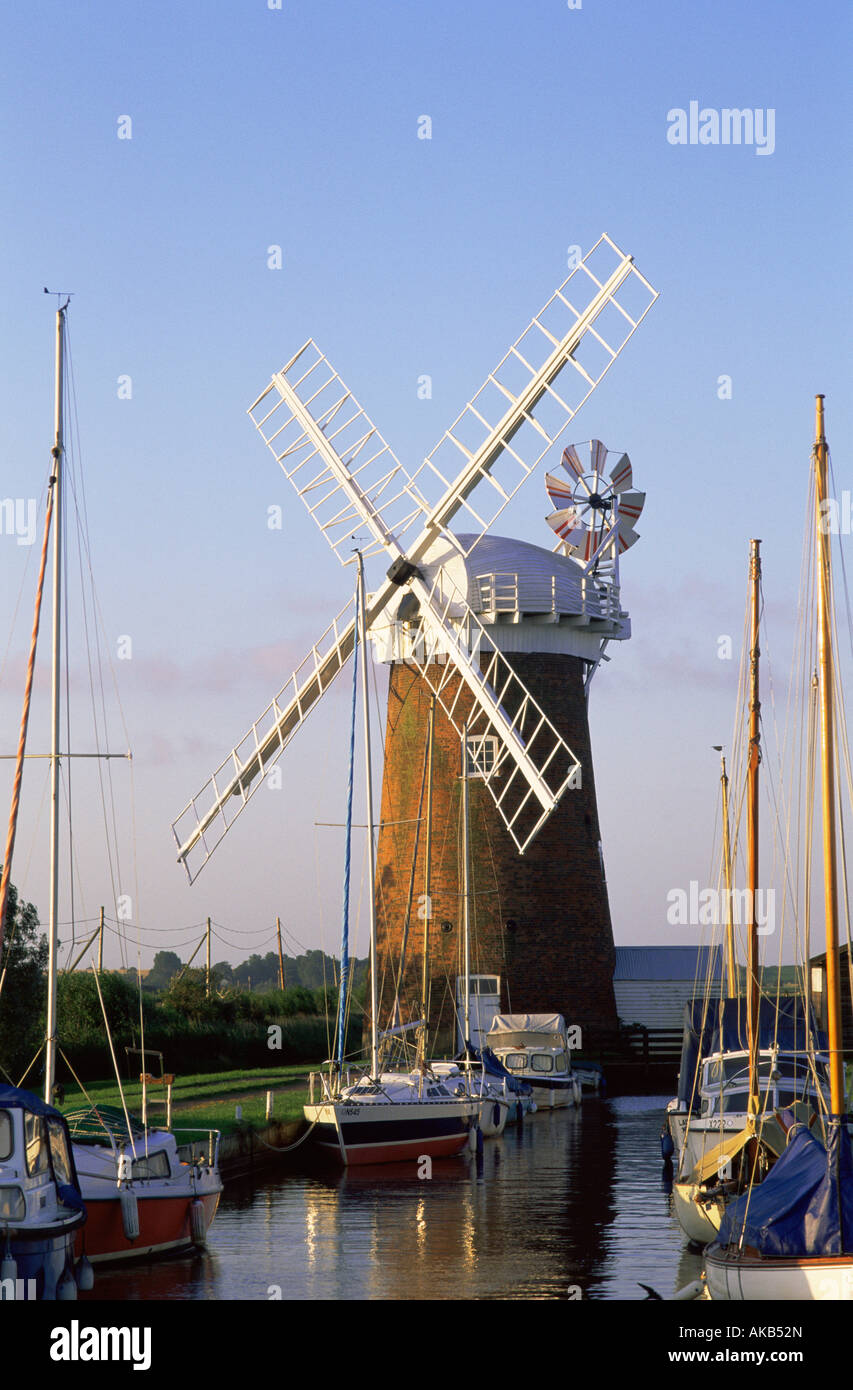 England, Norfolk, Norfolk Broads, Horsey Mühle Stockfoto