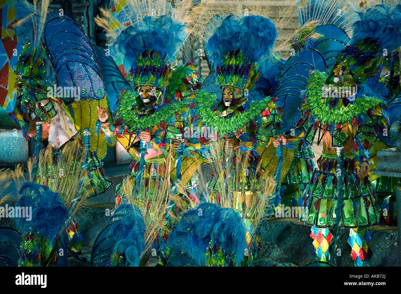 Karneval in Rio, Rio De Janeiro, Brasilien Stockfoto