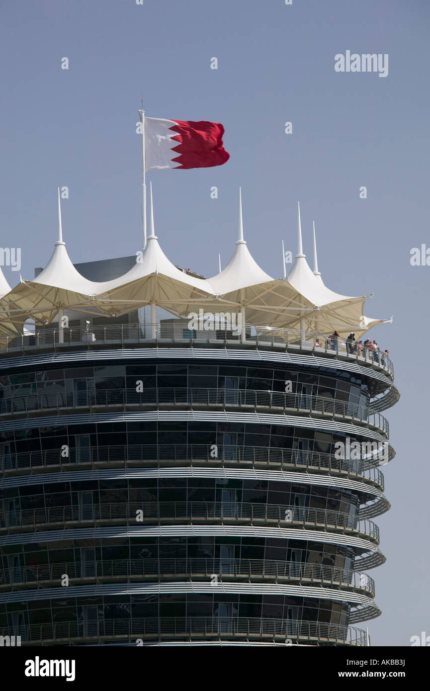 Bahrain, Sakhir, Bahrain International Circuit (BIC) Formel 1 Auto-Rennstrecke Stockfoto