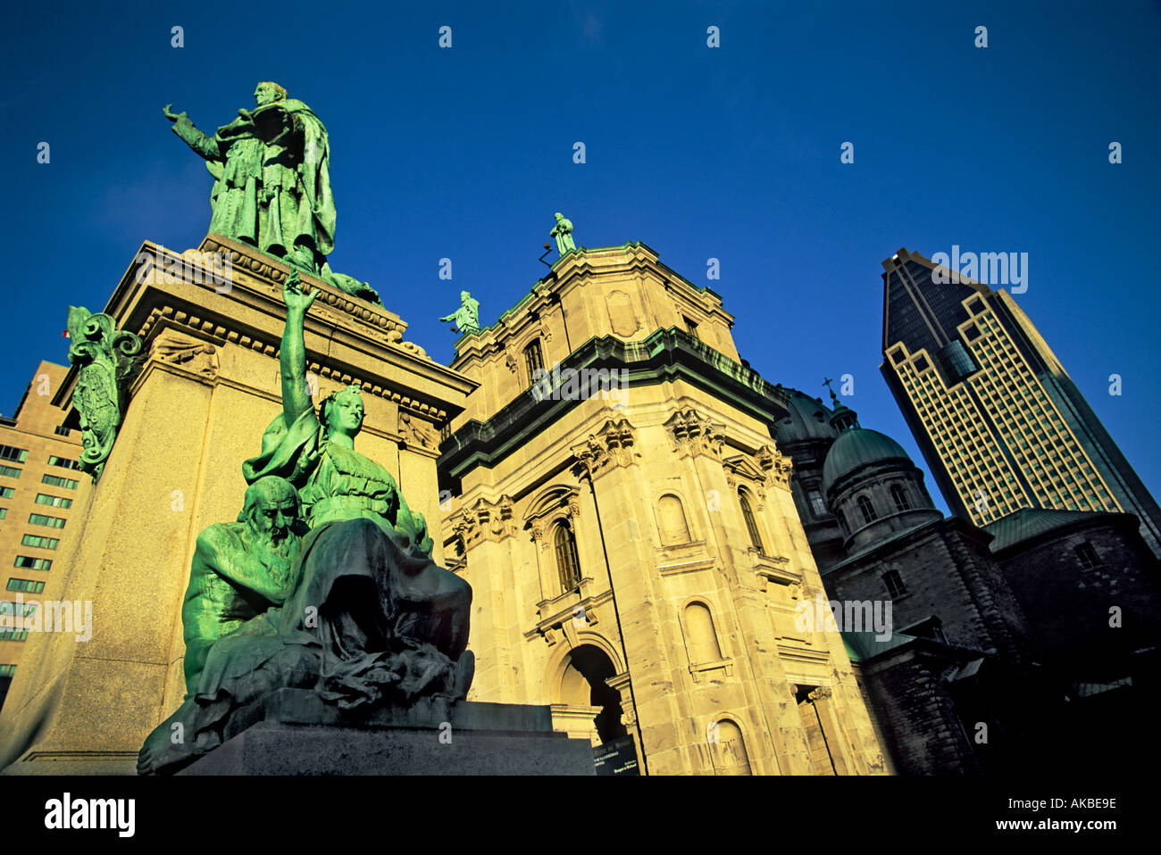 Queen Elizabeth Hotel, Mary Queen of die Kathedrale der Welt, 1000 De La Gauchetiere, Innenstadt, Montreal, Quebec, Kanada Stockfoto