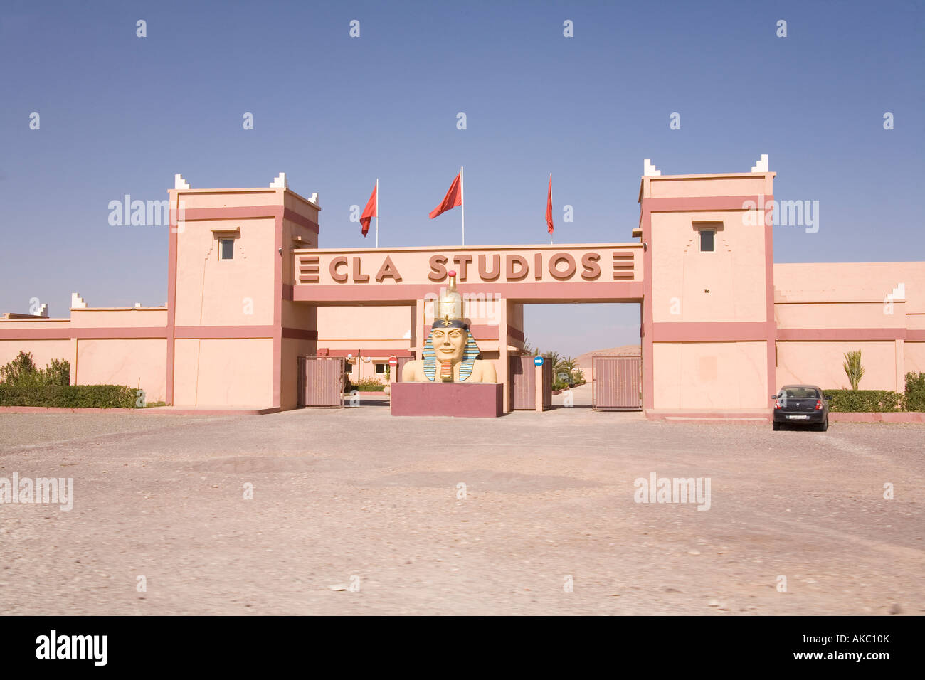 CLA Film Studios, Ouarzazate, Marokko, Nordafrika Stockfoto