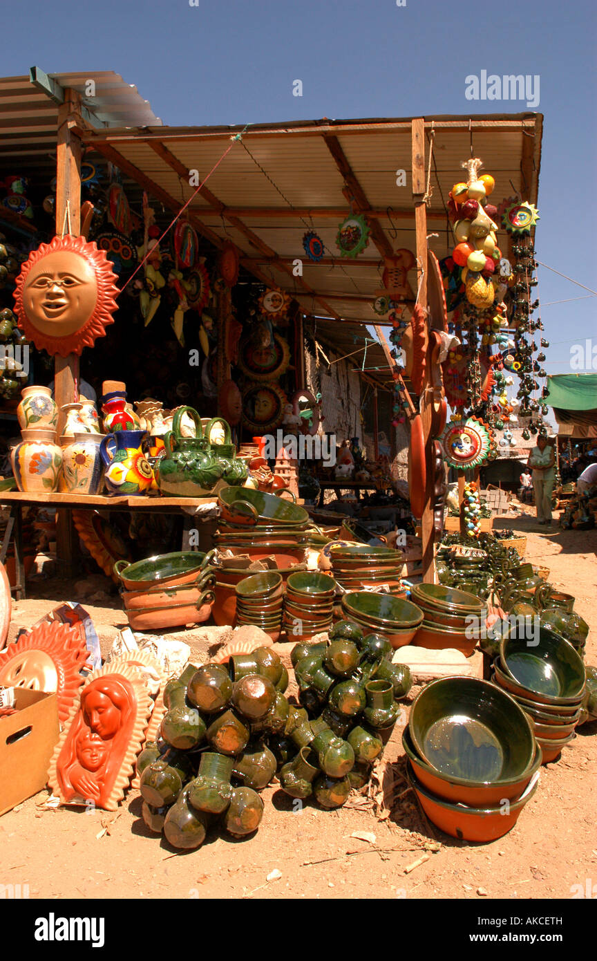 Markt Mercado Abastos Oaxaca-Stadt Mexiko Stockfoto