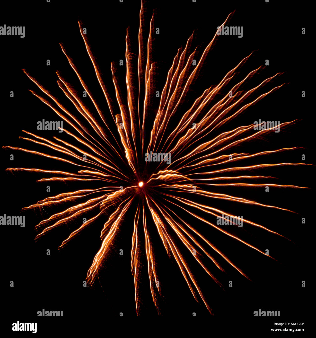 Feuerwerk Explosion. Stockfoto
