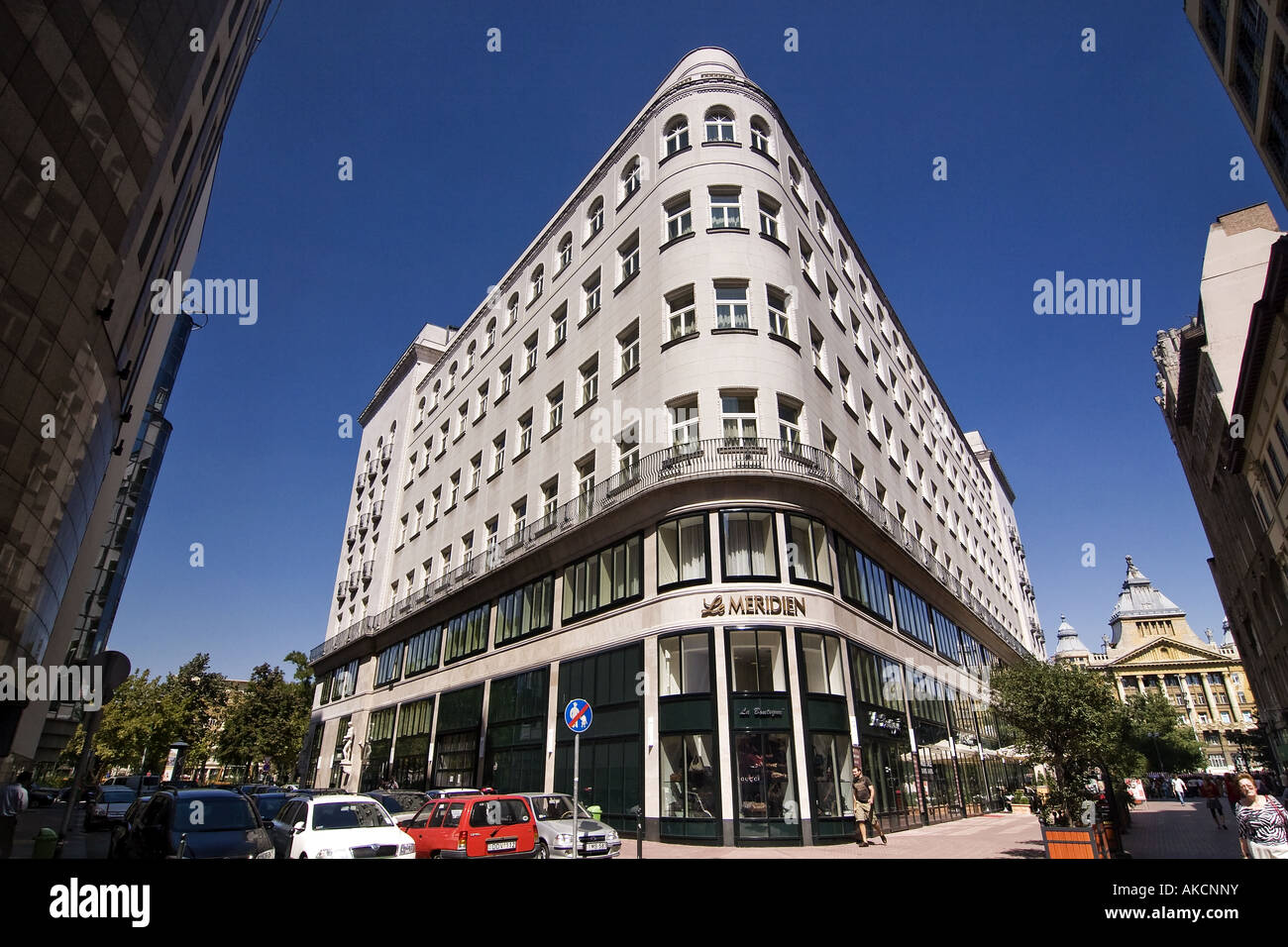 Le Meridien Hotel in Budapest-Ungarn eines der Stadt fünf-Sterne-hotels Stockfoto