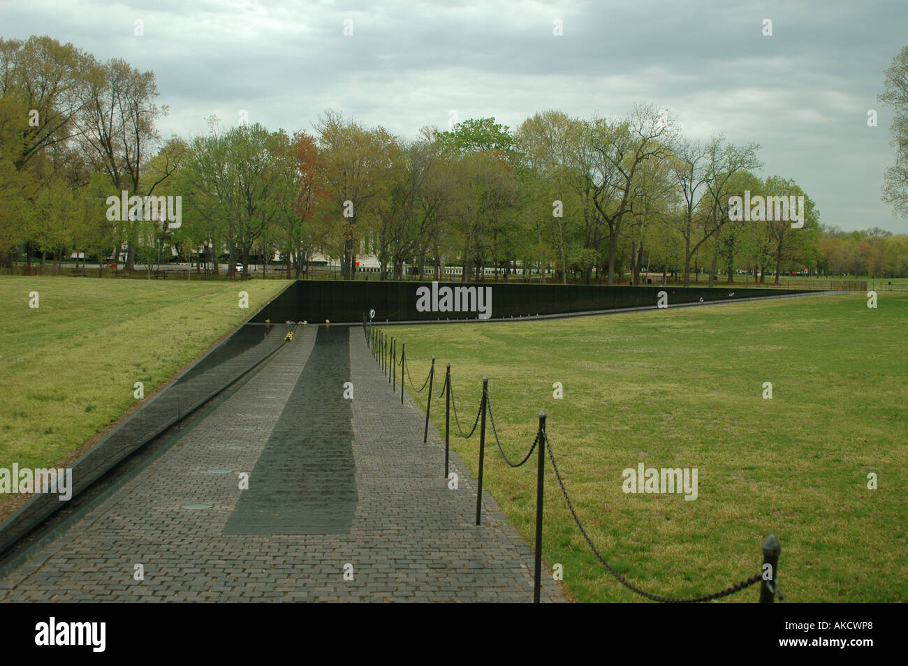 WASHINGTON DC MAYA LIN ENTWICKELT, DIE VIETNAM VETERANS MEMORIAL WEIß WIE DIE WAND WASHINTON DC Stockfoto