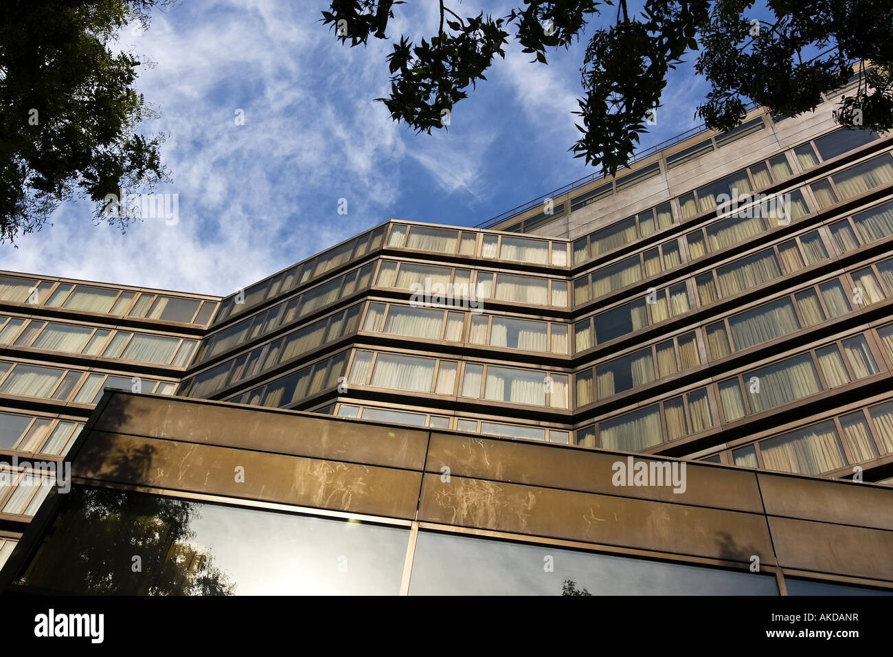 Budapest Hotel Intercontinental Stockfoto