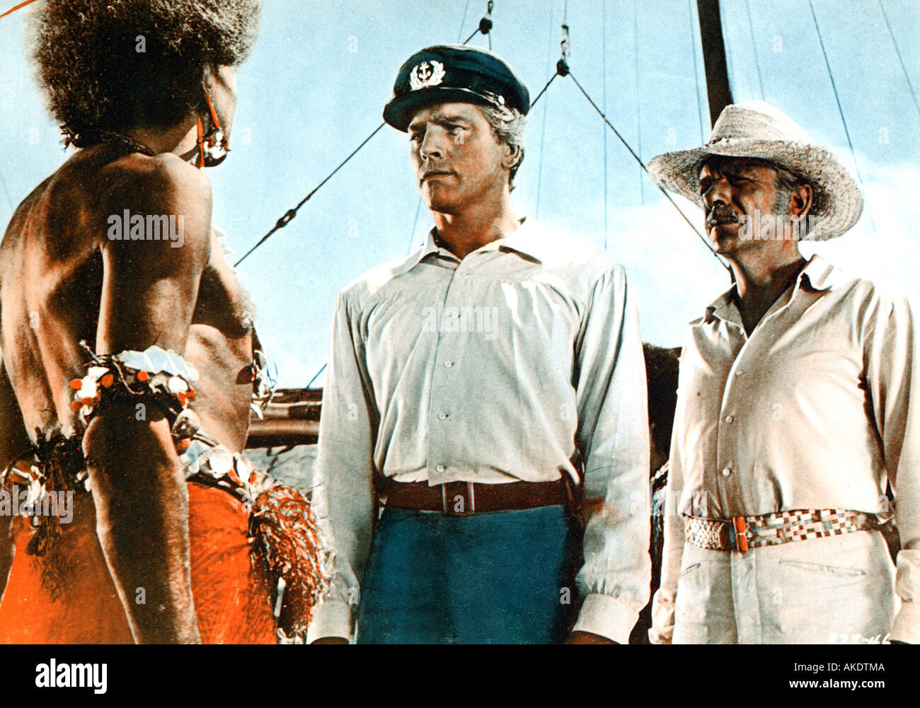 SEINE Majestät O KEEFE 1954 Warner-Film mit Burt Lancaster Zentrum Stockfoto