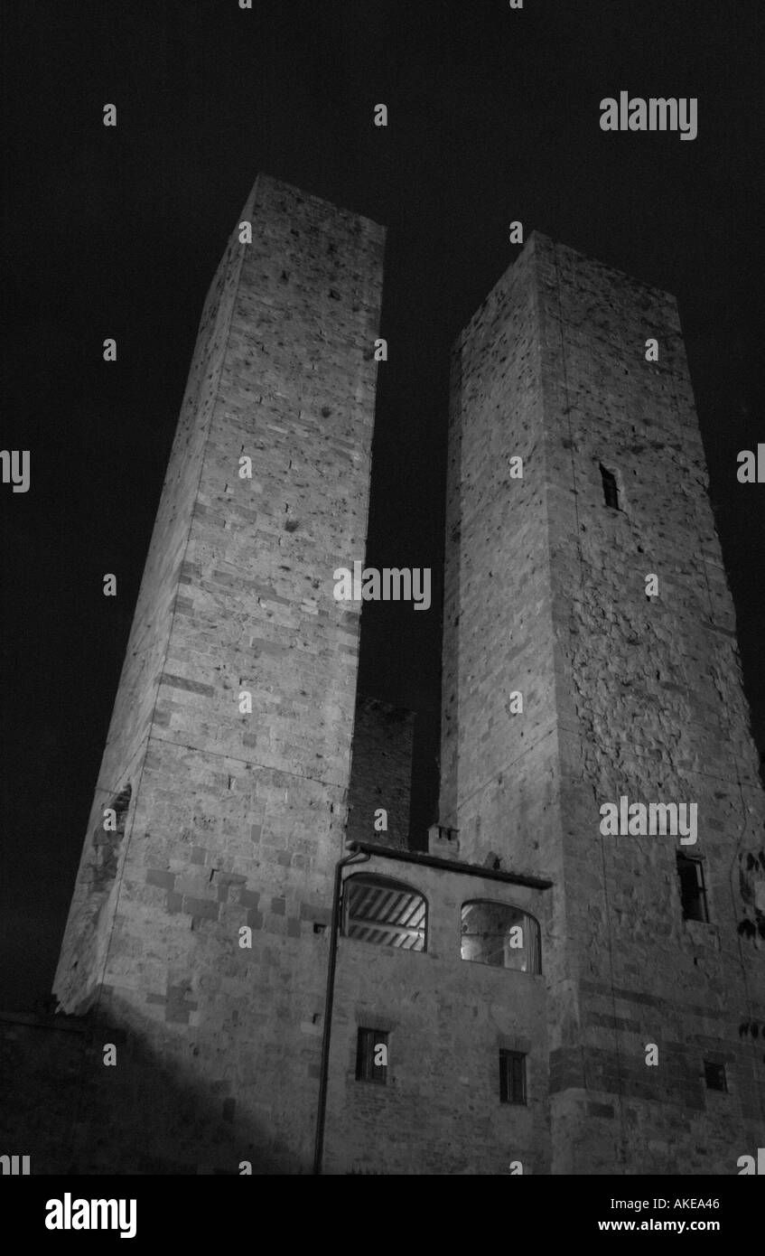 San Gimignano Toskana Italien Stockfoto