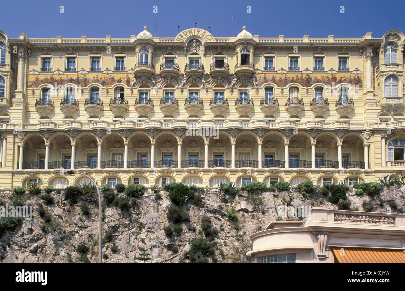 Das Hotel Hermitage Monte Carlo Monaco Stockfotografie Alamy Das Hotel Hermitage Monte Carlo Monaco Stockfotografie Alamy