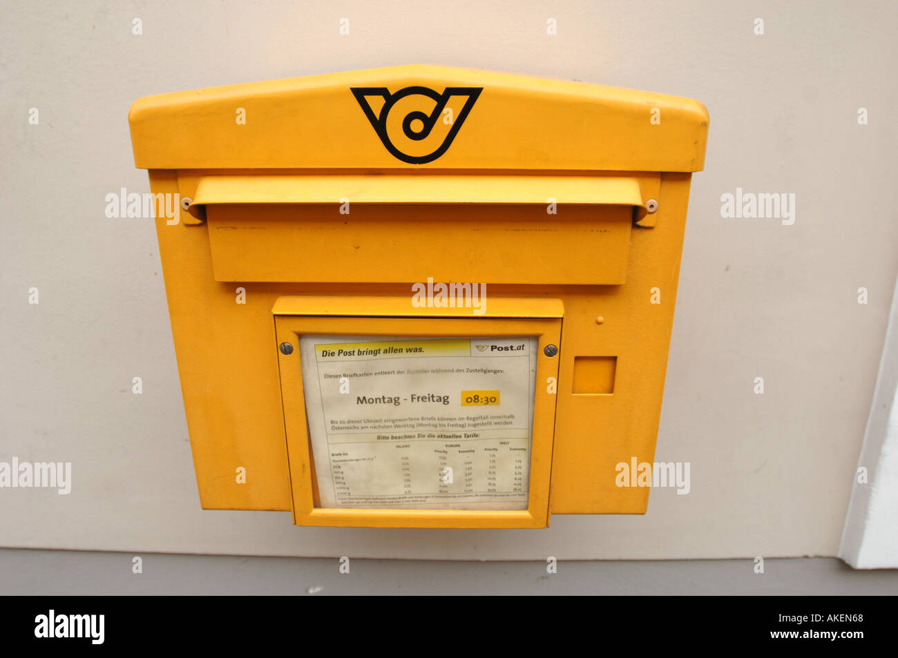 Briefkasten in Österreich Stockfotografie - Alamy