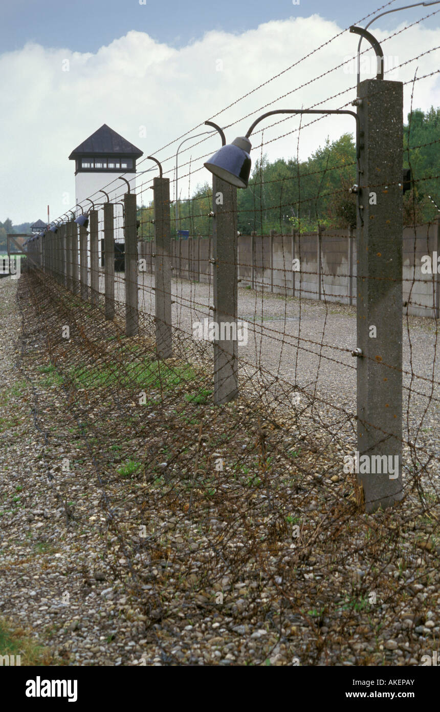 Konzentrationslager, Dachau, Deutschland Stockfoto