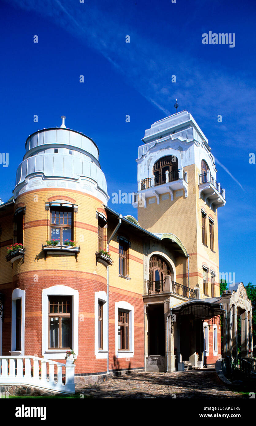 Estland, Pärnu (Pernau), Hotel Villa Ammende Stockfoto