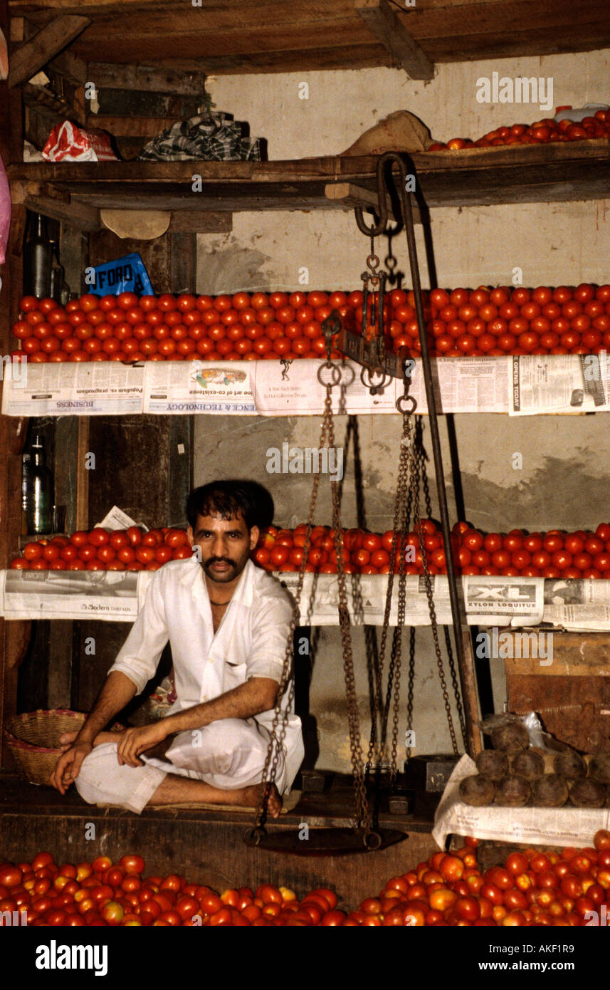 Indien, Mumbai, Crawford Market (Mahatma Jyotiba Phule Market) Stockfoto