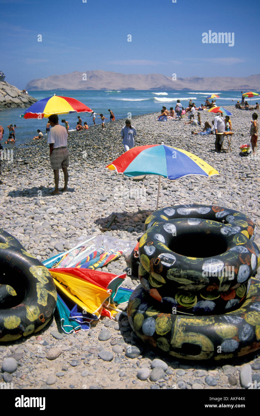 la Punta Strand, Lima-Callao, peru Stockfoto