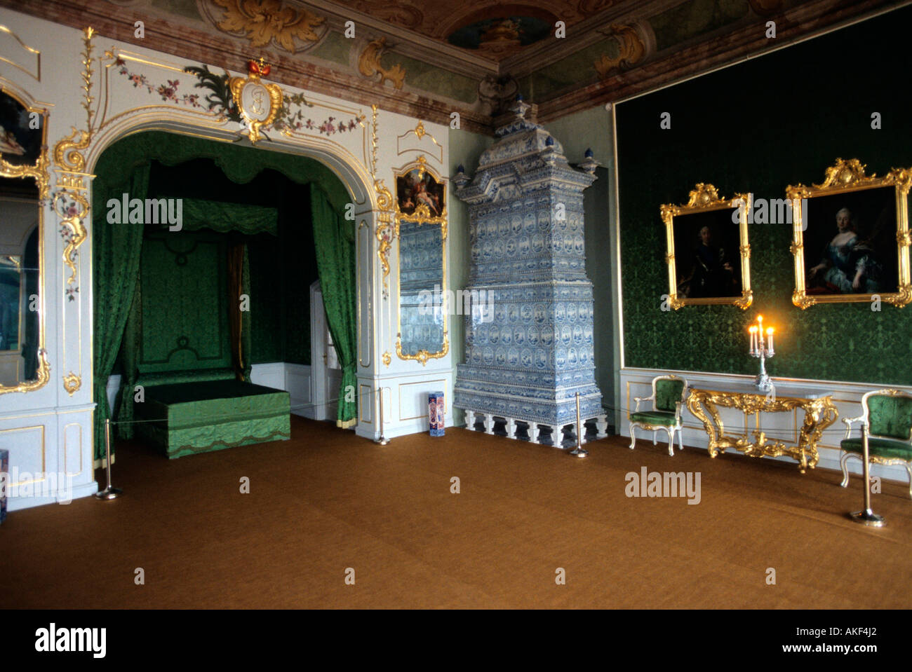 Lettland, Bauska, Schloss Rundale Bei Bauska Stockfoto