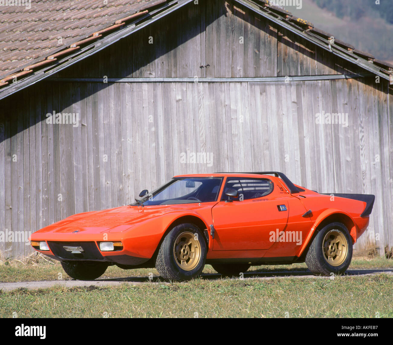 1973-Lancia Stratos Stockfoto