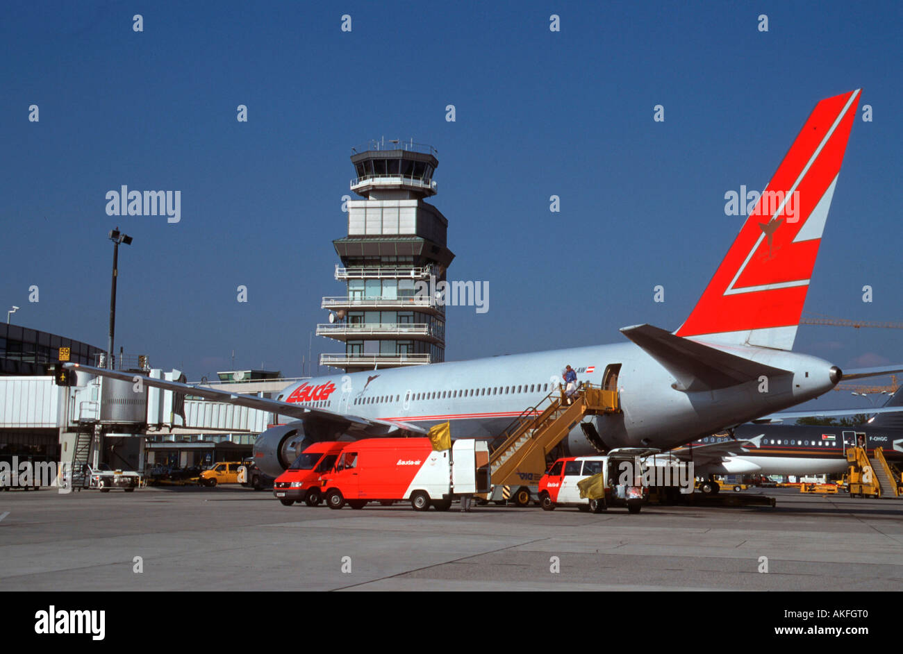 Flughafen Wien-Schwechat Stockfoto