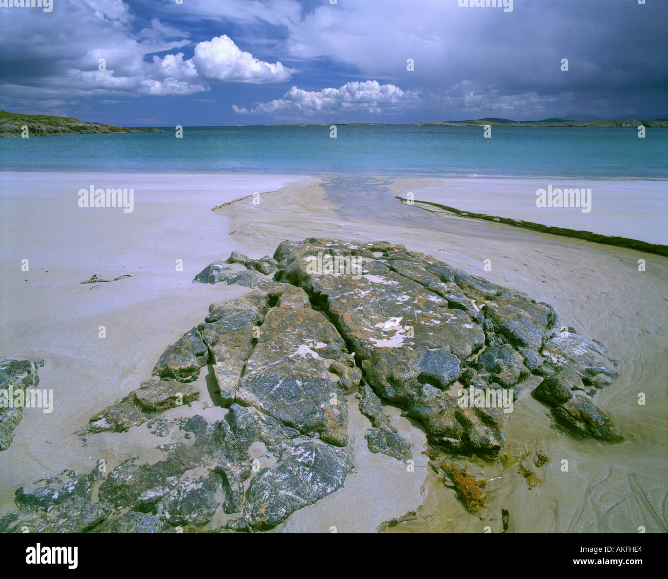 IE - CO. DONEGAL: Strand von Melmore Head Stockfoto