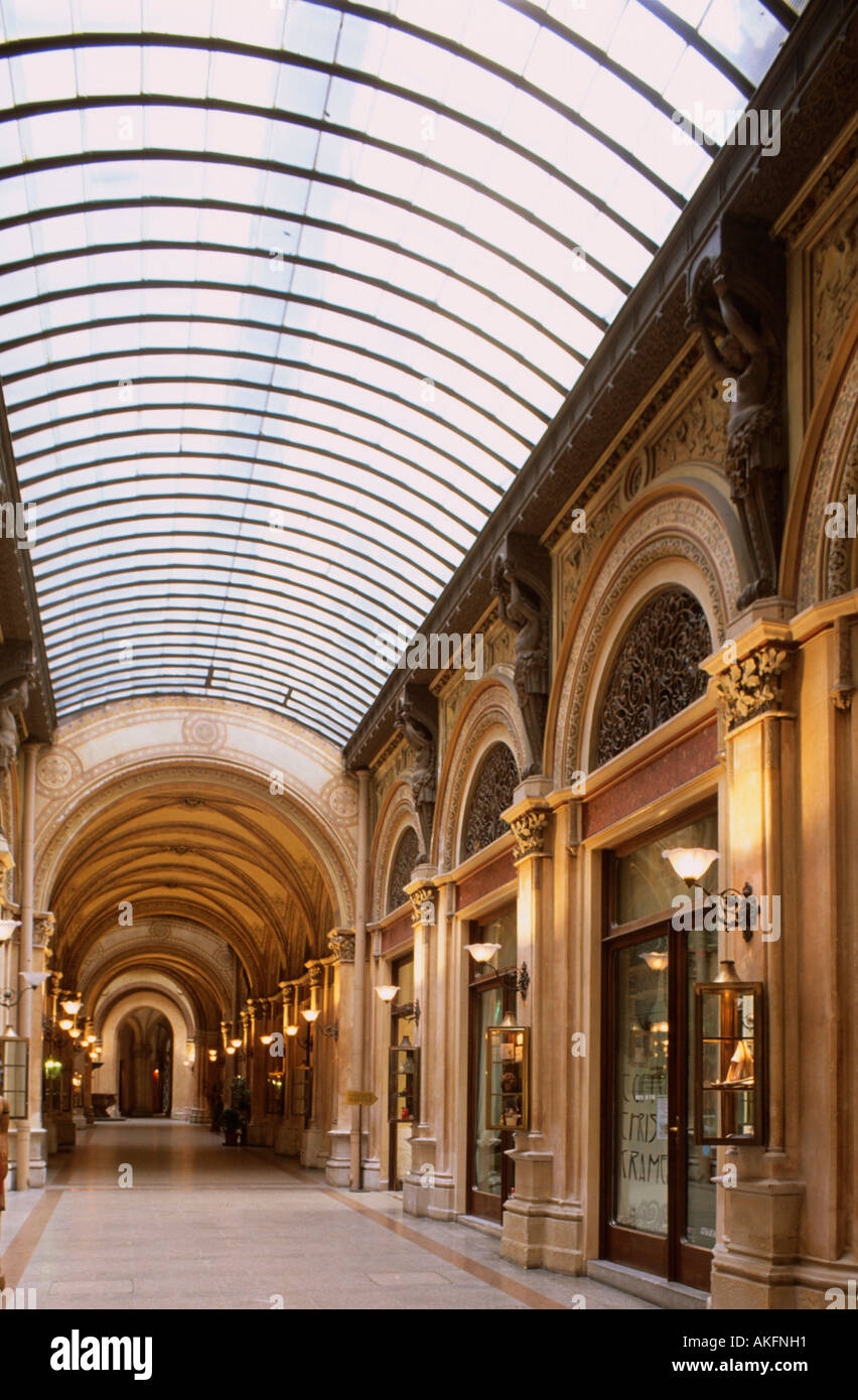 Österreich, Wien 1, Freyung, Palais Ferstel, Ferstel-Passage, Einkaufspassage Zwischen Herrengasse Und Freyung, Stockfoto