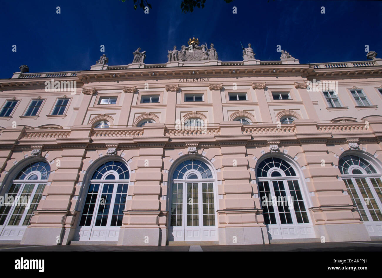 Österreich, Wien 1, Albertinaplatz, Palais Erzherzog Albrecht (Albertina) Stockfoto