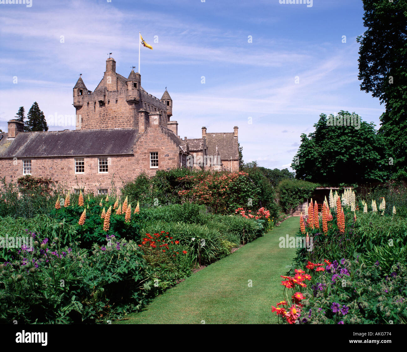 Cawdor Castle, Inverness-Shire, Schottland, UK Stockfoto