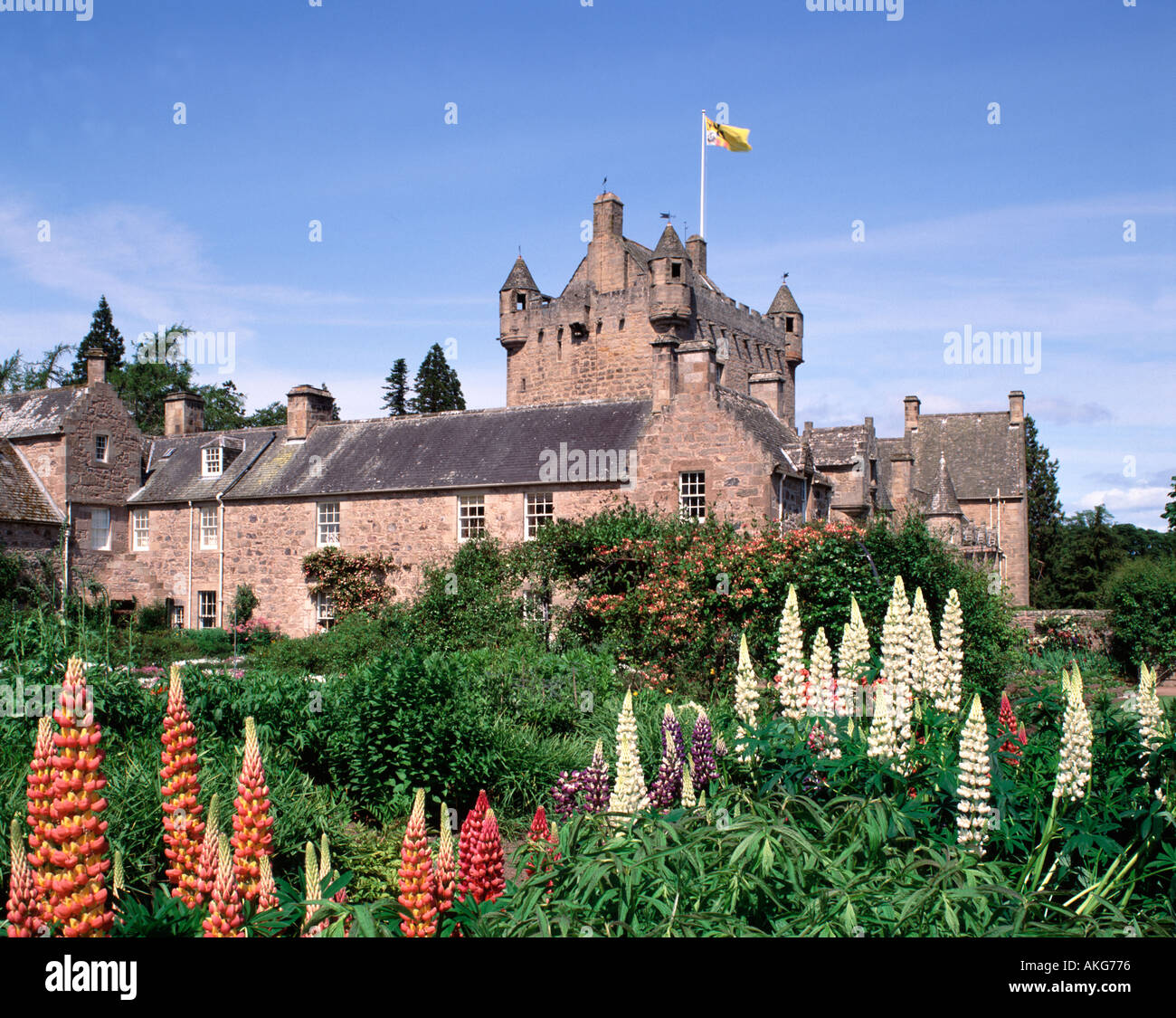 Cawdor Castle, Inverness-Shire, Schottland, UK Stockfoto