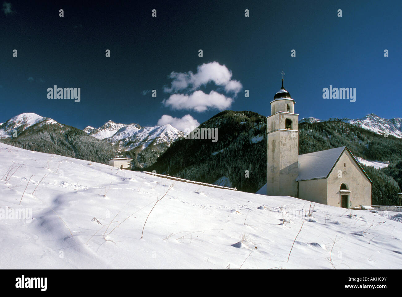 Landschaft auf Lagorai Gebirgskette von Palù del Fersina, Valle dei Mocheni, Trentino Alto Adige, Italien Stockfoto