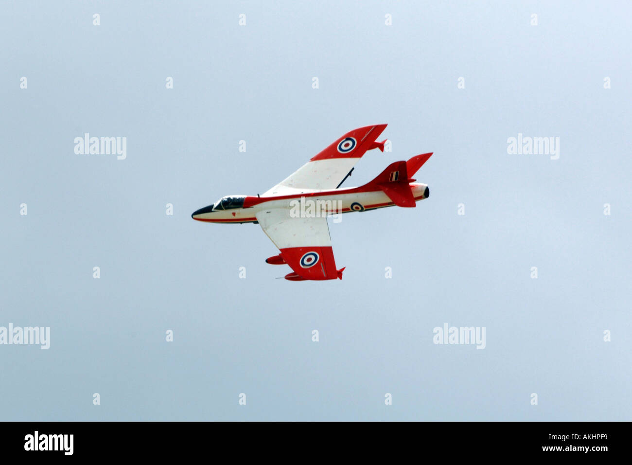 Die Hawker Hunter. Stockfoto