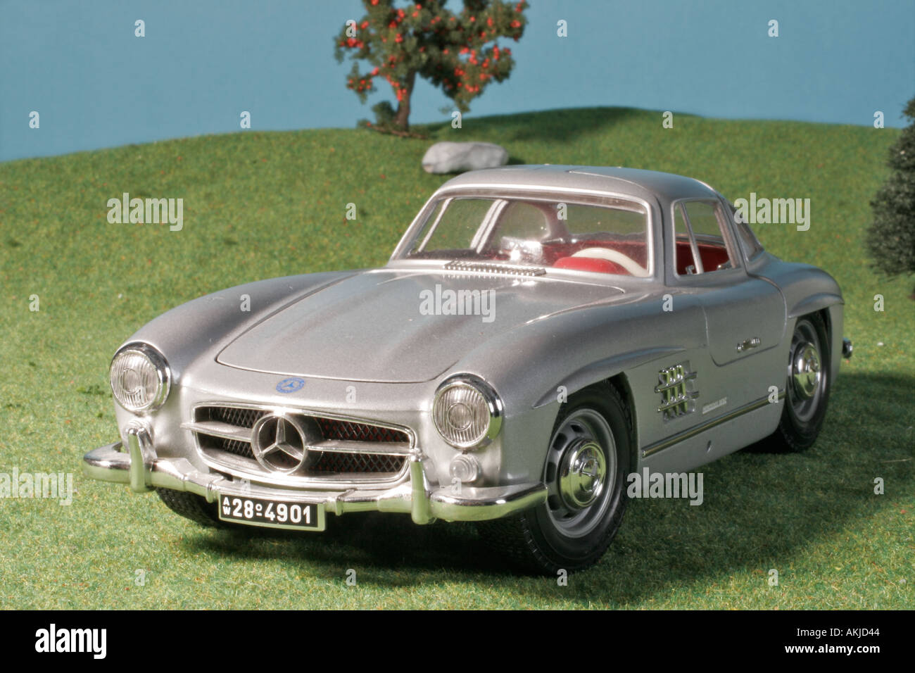 Oldtimer Auto Modell Mercedes 300 Sl 1954 Stockfotografie Alamy