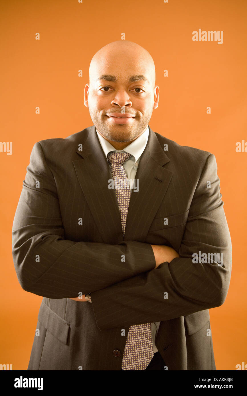 Porträt des Kaufmanns Stockfoto