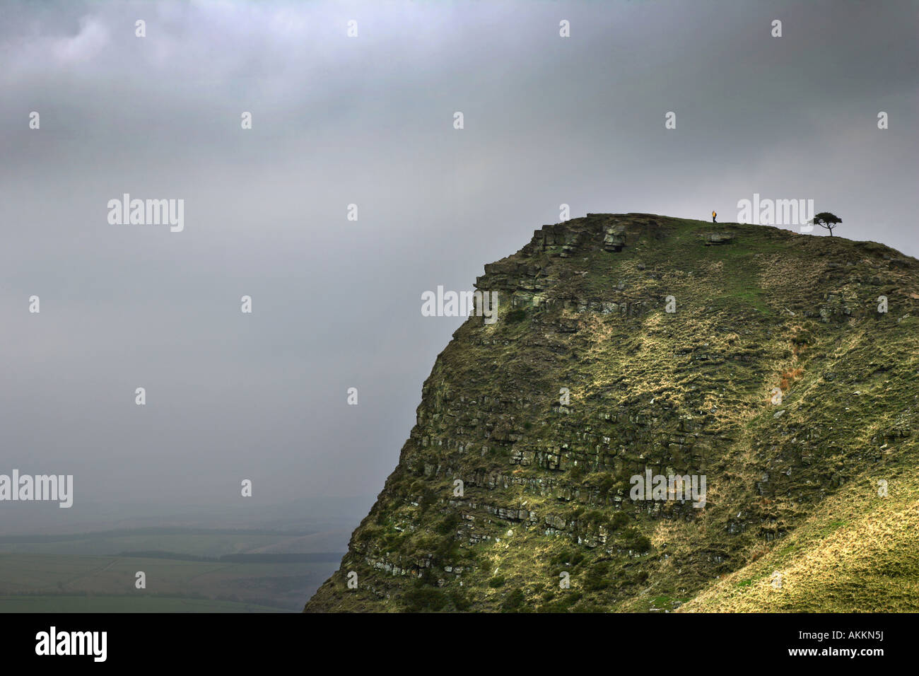 Zurück Tor in der Nähe von Castleton im Derbyshire Peak District National Park Stockfoto
