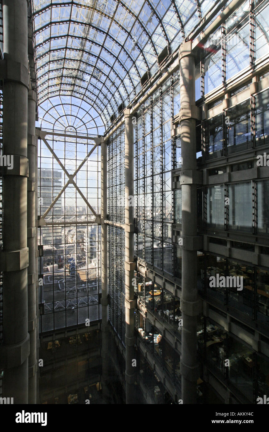 Lloyds Versicherung Gebäude in der Londoner City finanziellen Bezirk von London England UK Stockfoto