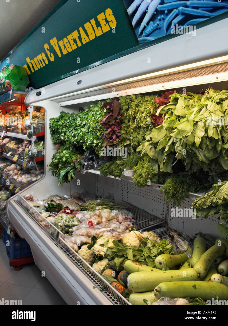 Gemüse im Supermarkt Chennai Madras Indien Stockfotografie - Alamy