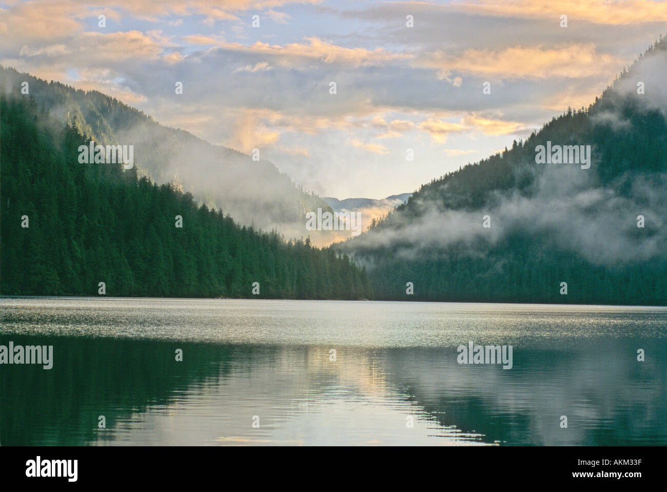 Pacific Coast Morgen Stockfoto