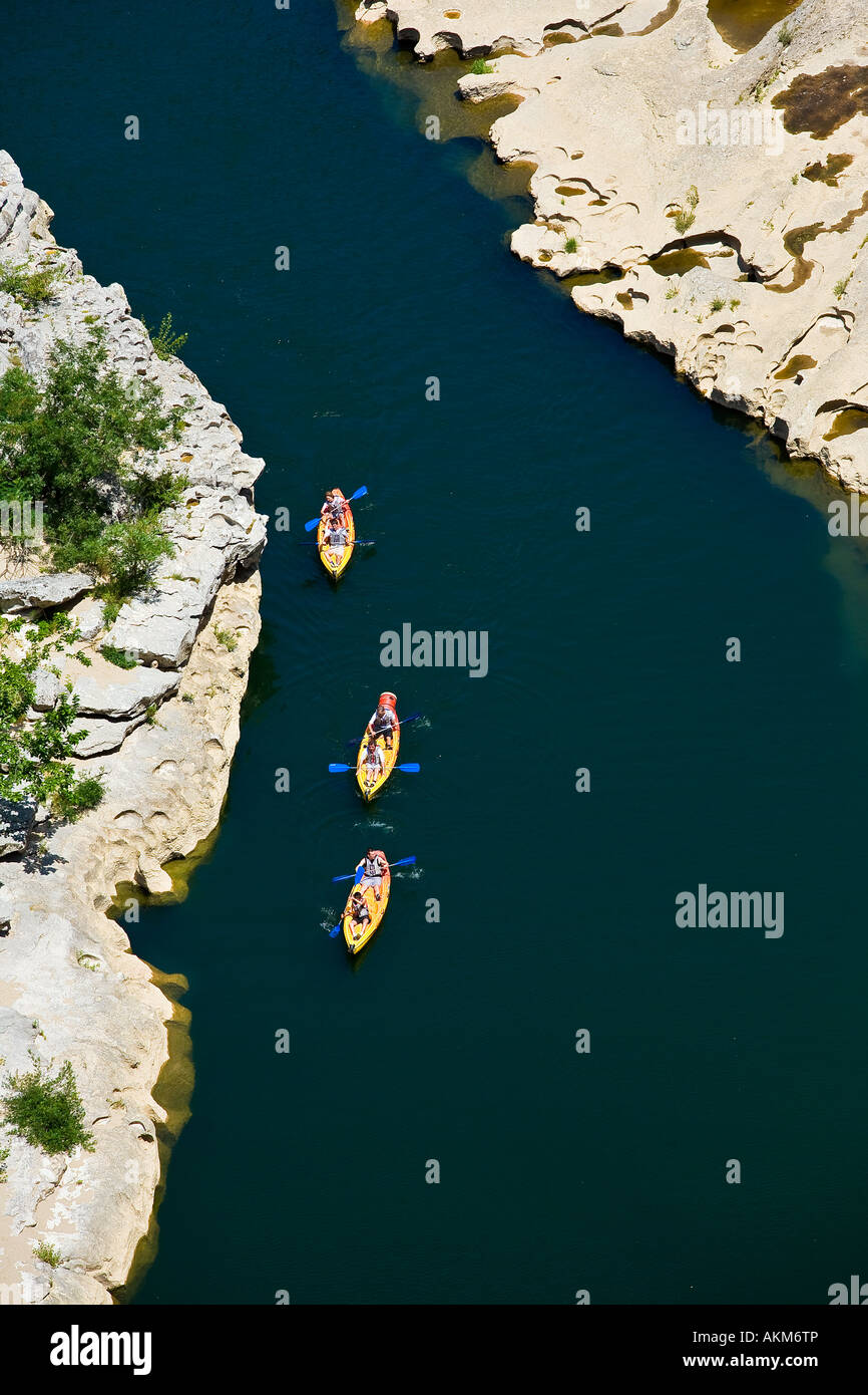 Gorges de l'Ardeche, Frankreich. Stockfoto