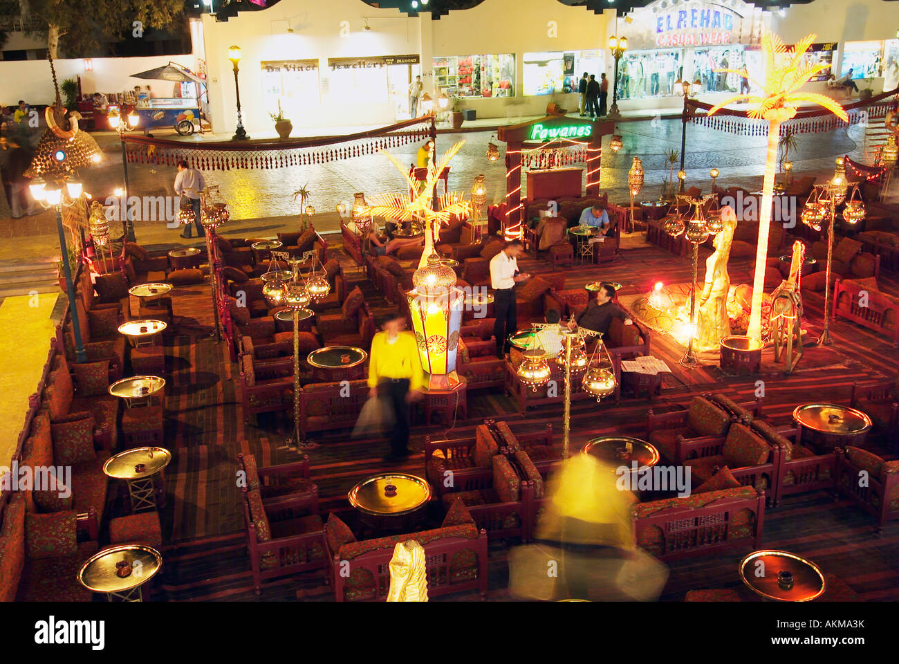 ÄgyptenSinai Halbinsel Sharm el Sheikh Fewanes Shisha Cafe Na Ama Bay