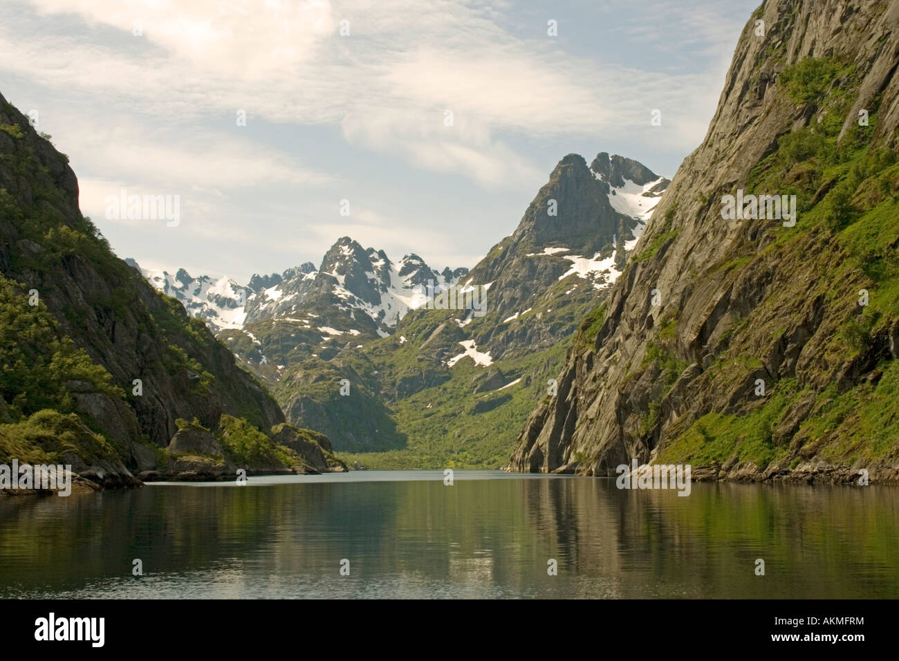 Lofoten Islands Trollfjord Stockfotos und -bilder Kaufen - Alamy