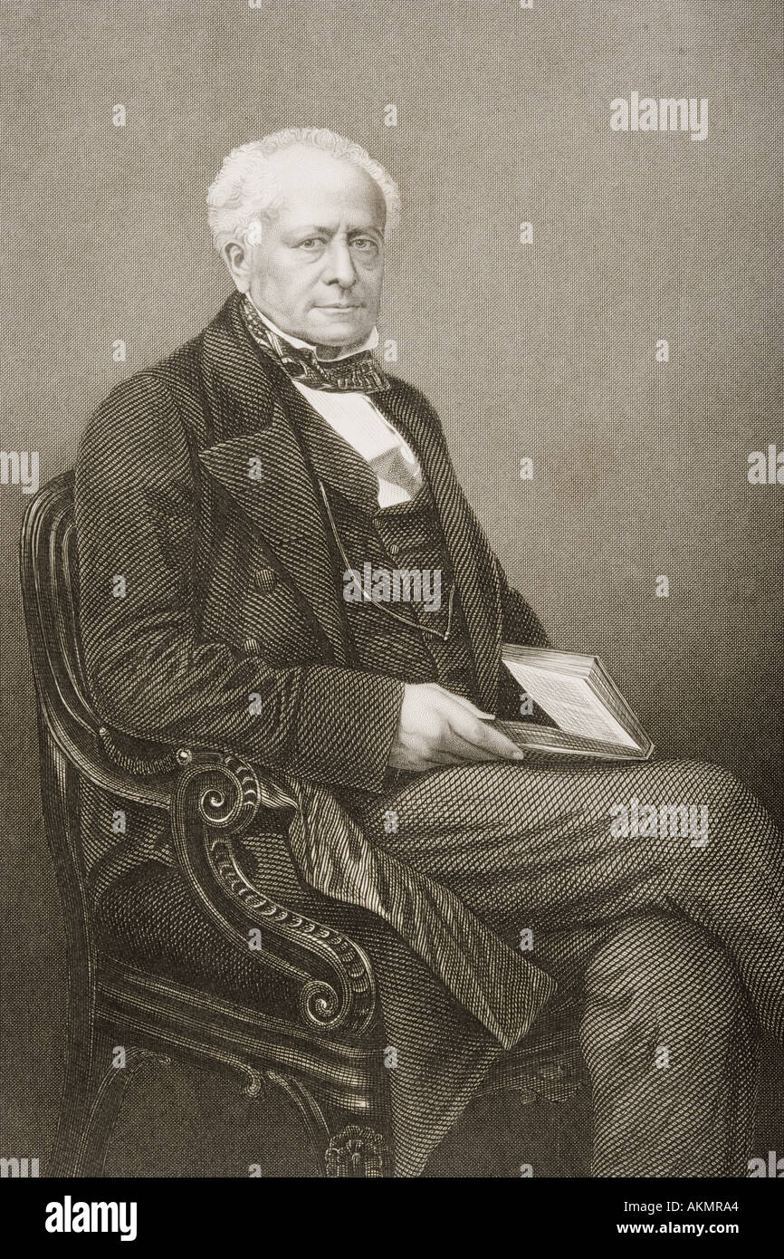 Sir Fitzroy Kelly, 1796 - 1880. Englisch kommerzielle Rechtsanwalt, Tory Politiker und Richter. Stockfoto