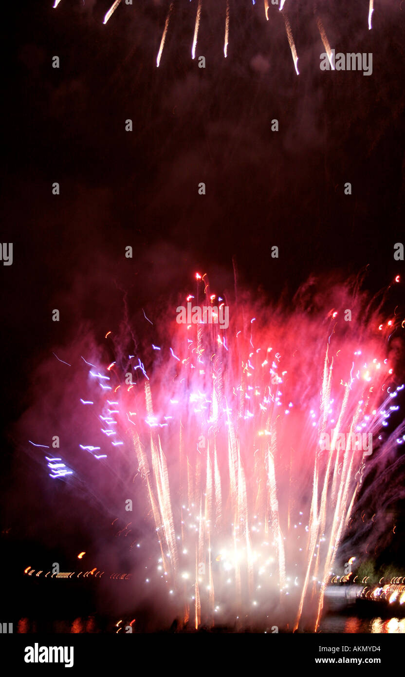 Feuerwerk 6 Stockfoto