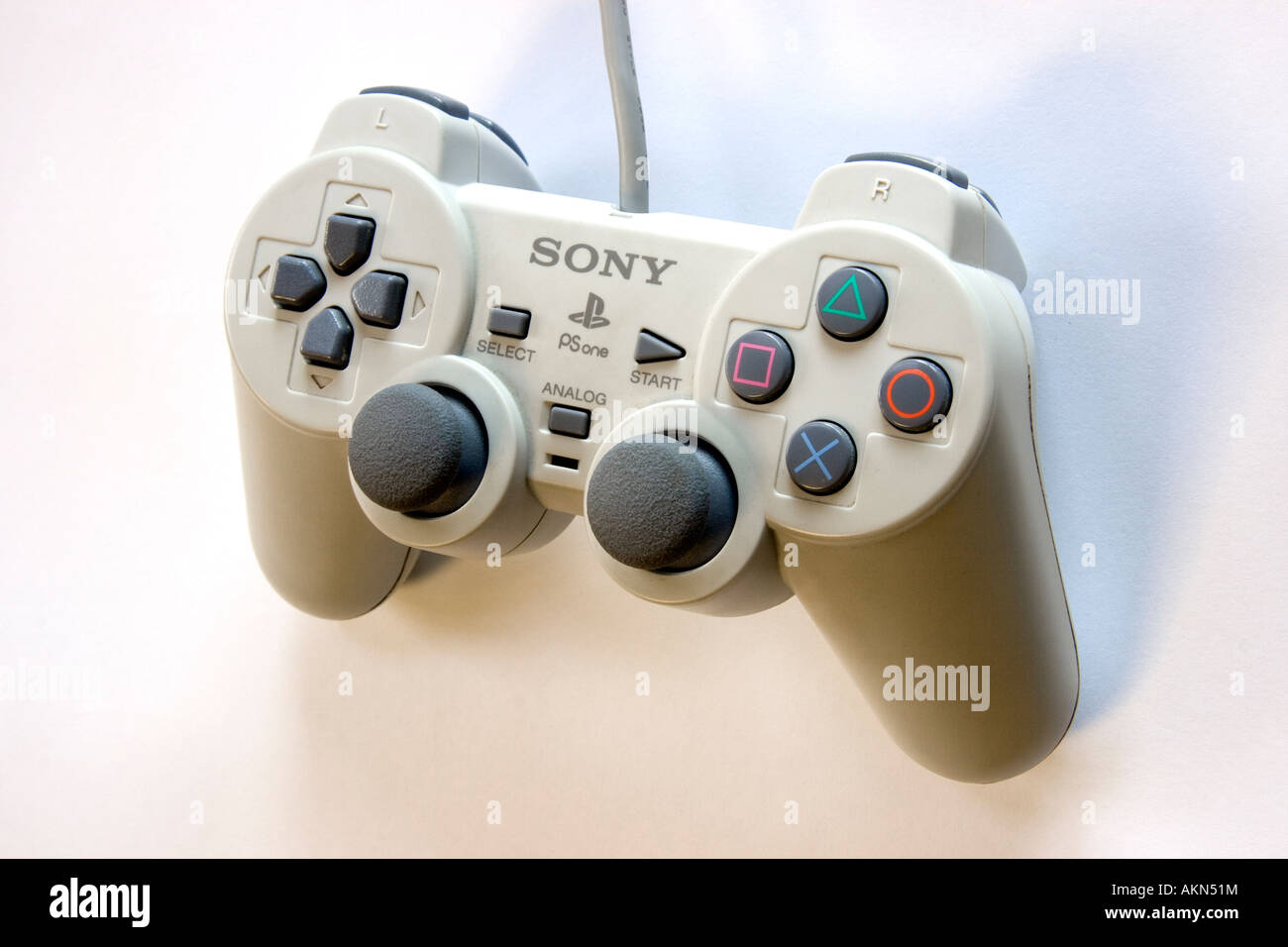 eine Sony Playstation Gaming pad Stockfoto