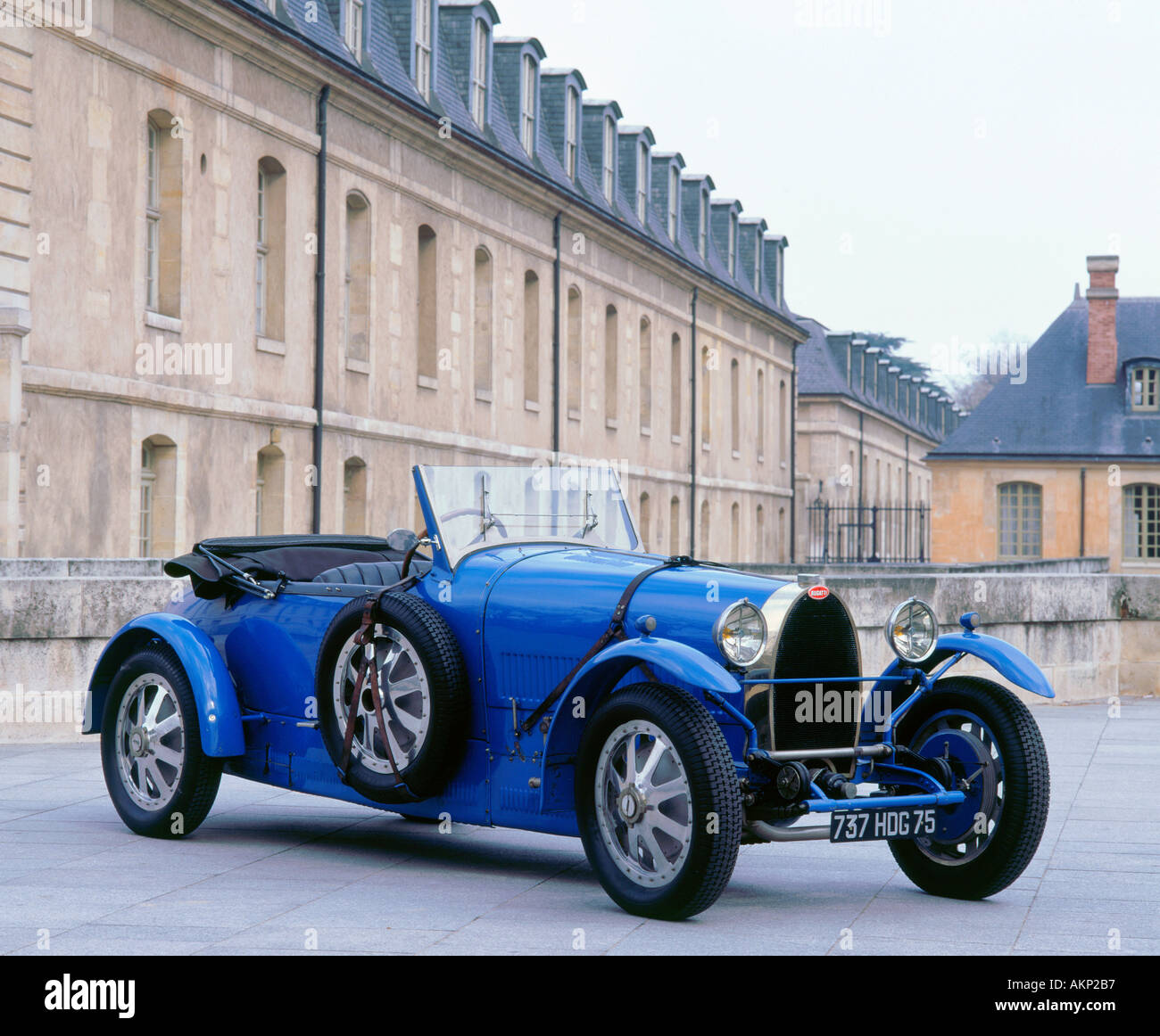 1927-Bugatti Typ 43 Stockfoto