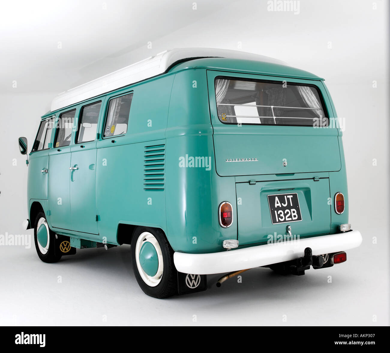 1964 VW Kombi Camper Stockfoto